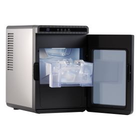 VEVOR Countertop Ice Maker, 22 lbs per Day, Self-Cleaning Portable Machine with Tong, Drawer-Style Ice Access