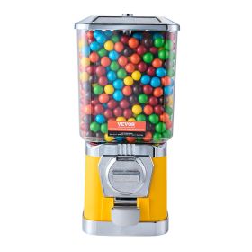 VEVOR Gumball Machine for Kids, 17"H Home Candy Vending Machine, PC Gumball Dispenser, Bubble Gum Machine for Game Stores